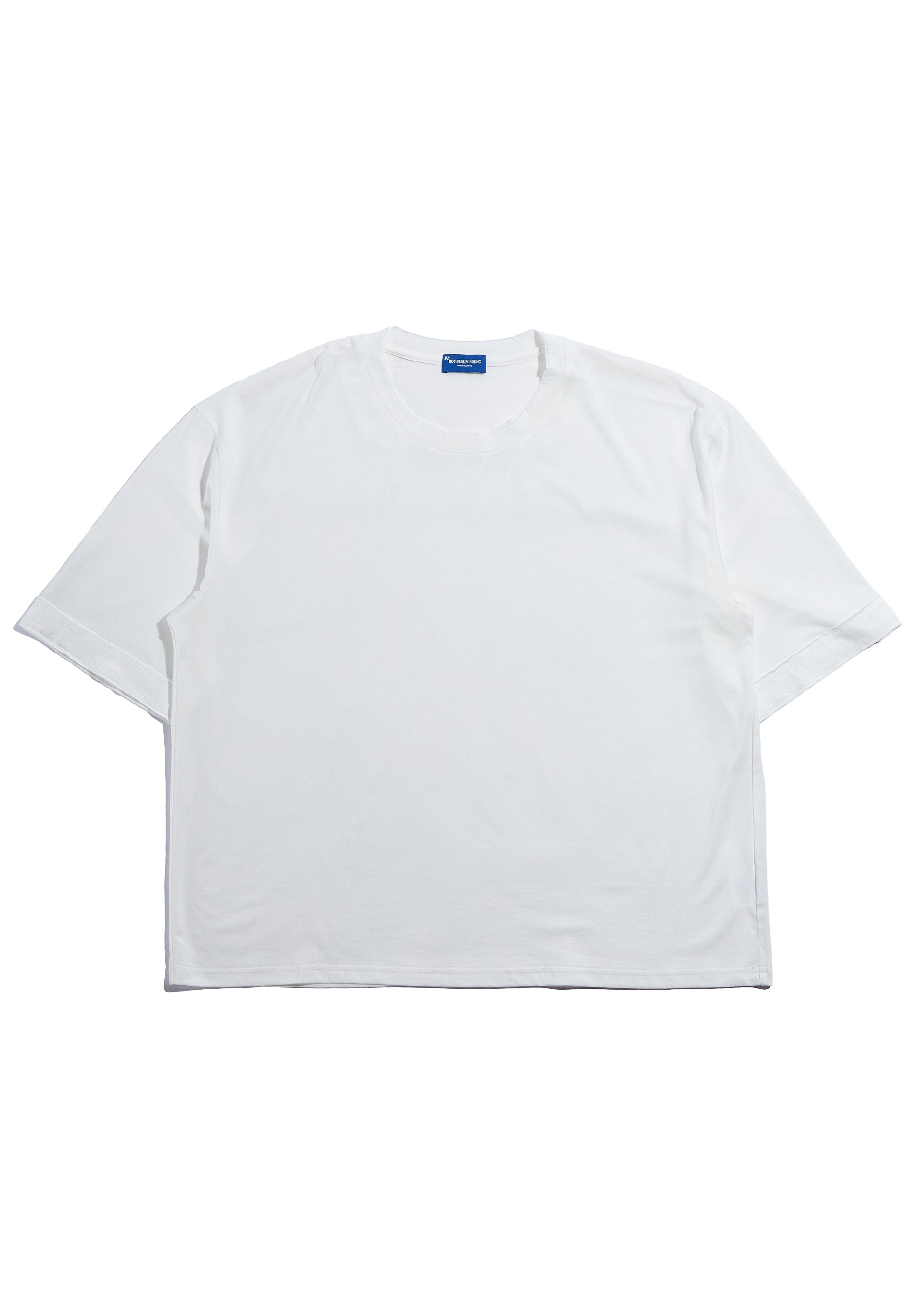 NRH Cropped Tee (White) – Not Really Hiring