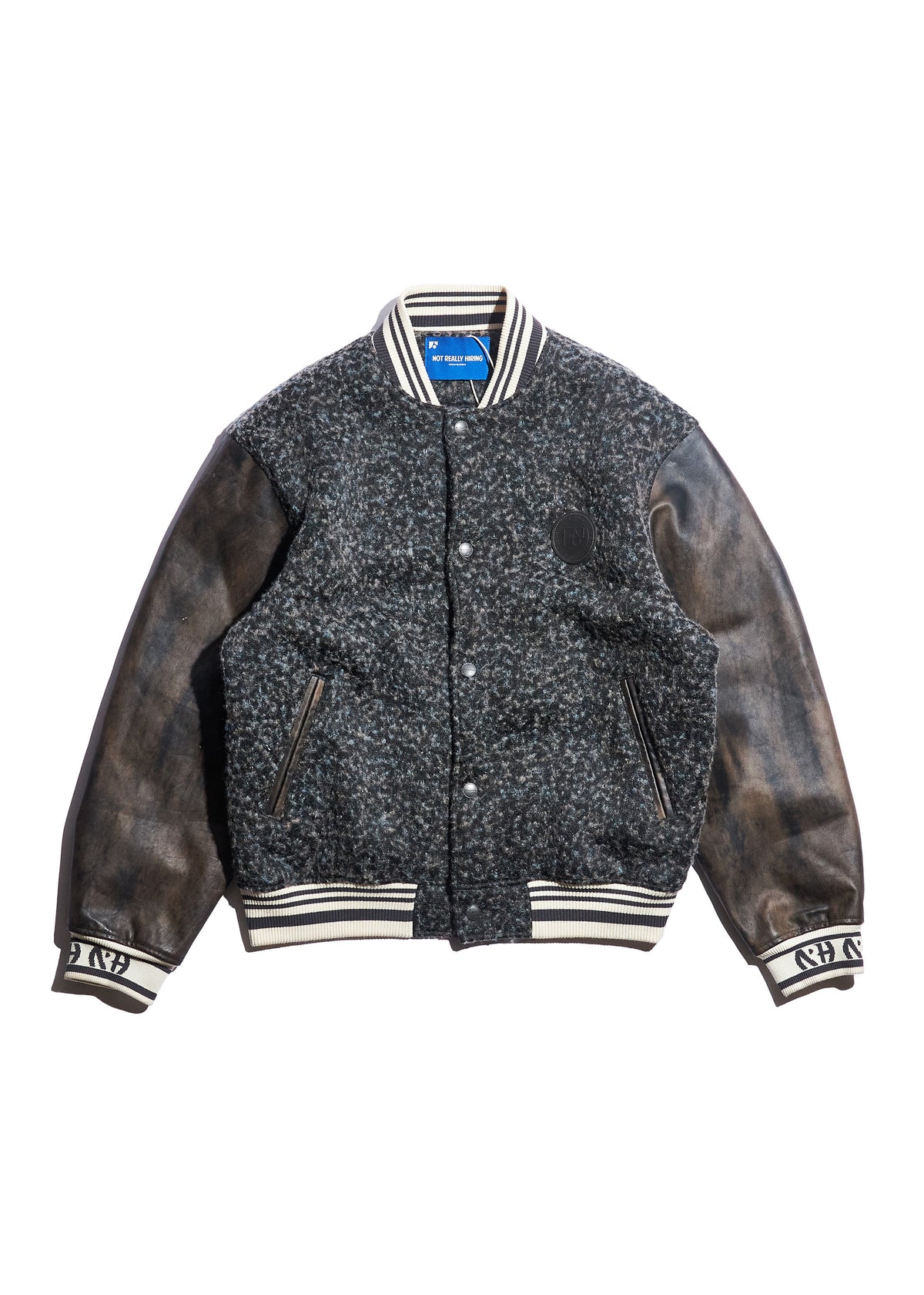 NRH Wool Varsity Jacket – Not Really Hiring